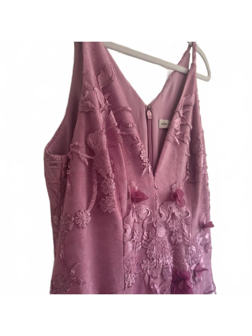 NWT Dress The Population Audrey Lavender Floral Autumn Wedding Guest Dress XXL - Picture 2 of 9